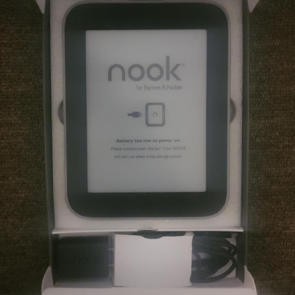 NOOK simple touch with glow light